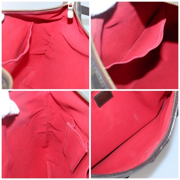 LOUIS VUITTON Damier Ebene Bloomsbury GM Shoulder Bag LV Auth - Picture 16 of 16